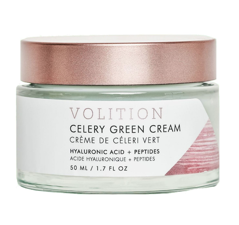 Celery Green Cream with Hyaluronic Acid by Volition Beauty, $74.00