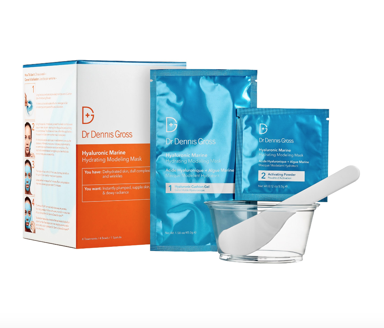 Hyaluronic Marine Hydrating Mask by Dr. Dennis Gross Skincare, $63.00