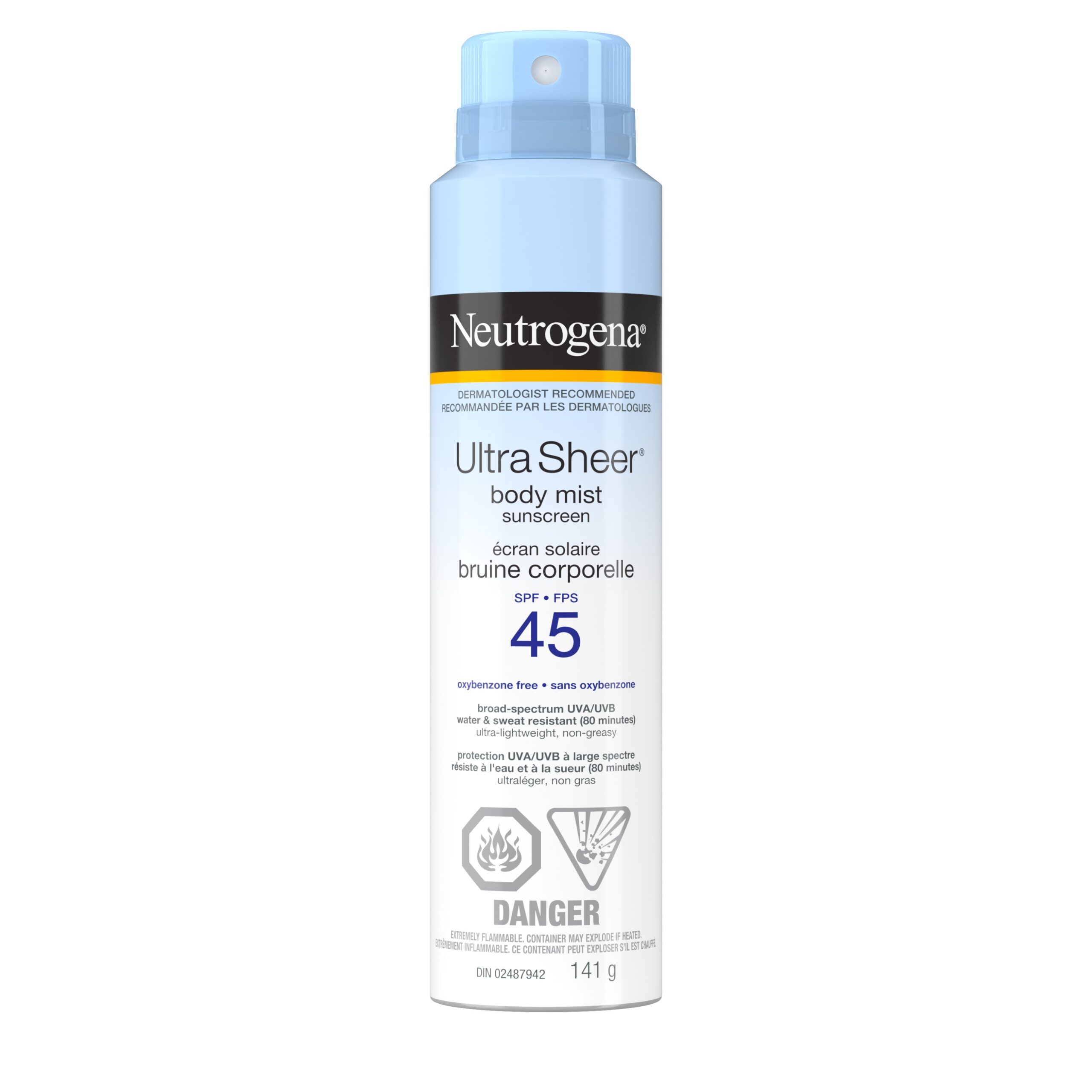 Neutrogena Ultra Sheer Body Mist Sunscreen - $14.98 - $17.99 CAD